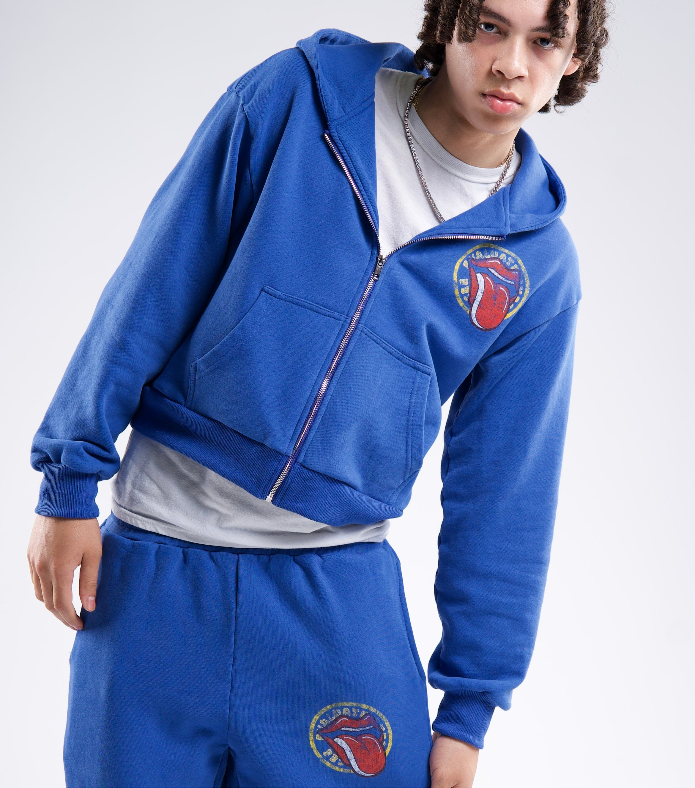 Blues Clues Cropped Hoodie