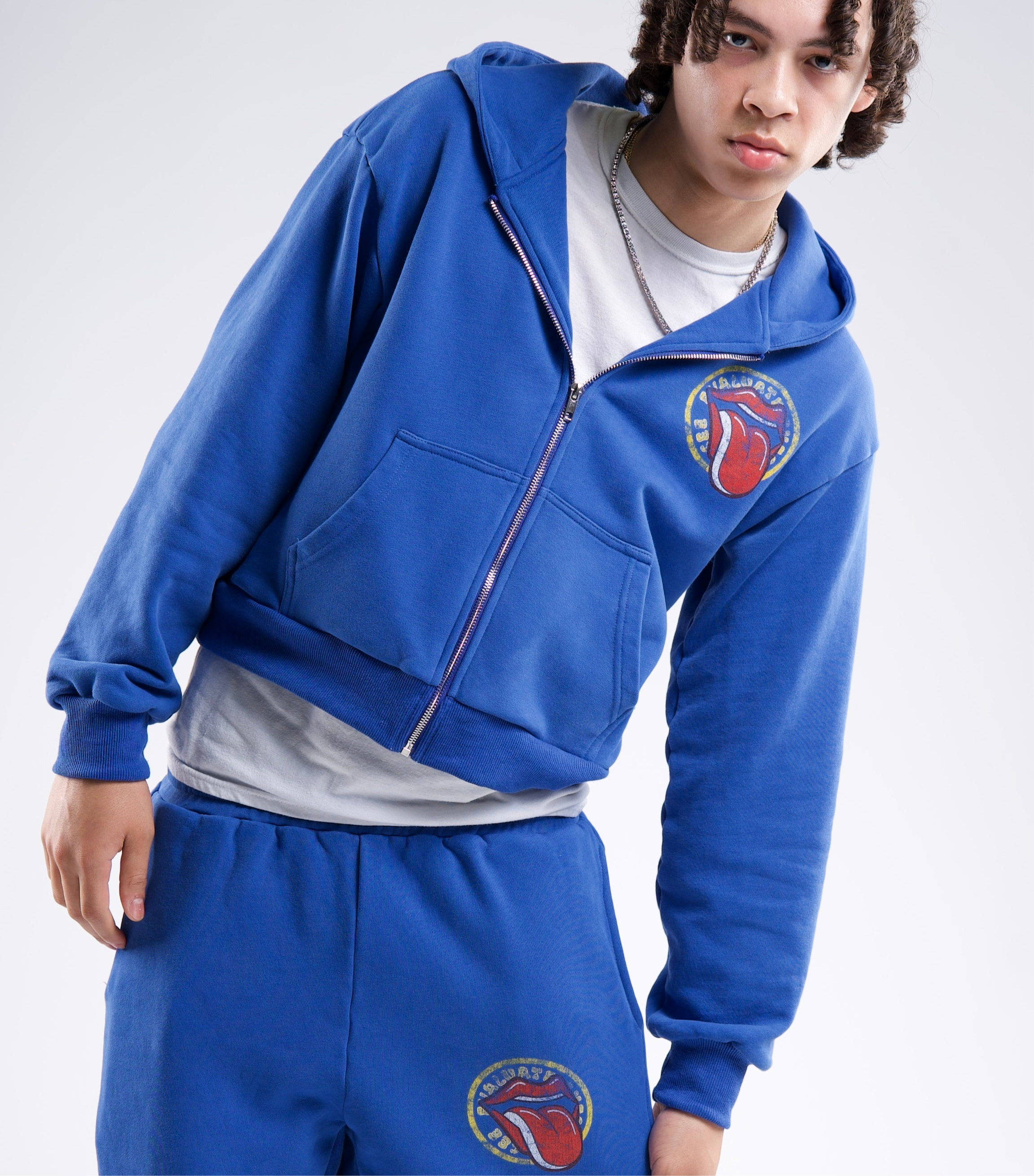 Blues Clues Cropped Hoodie